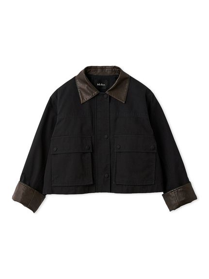 Mila Owen ショートテントシルエット　ハンティング　ジャケット ショートテントシルエットハンティングジャケット(ジャケット