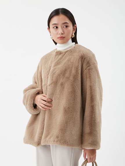 【美品】MilaOwen ファージャケット ジャケット｜Mila Owen（ミラオーウェン）の通販サイト【公式】