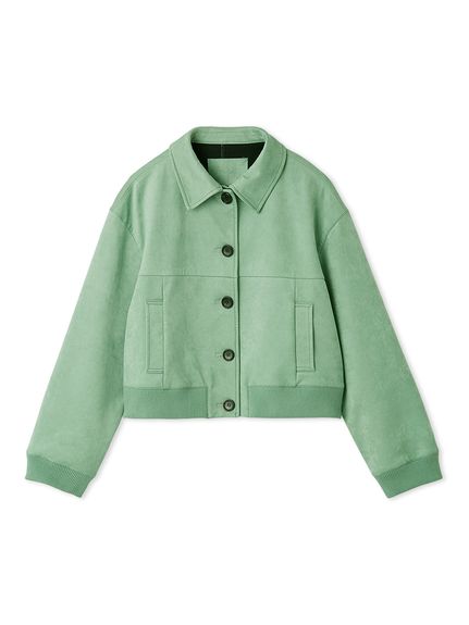 セットアップ対応】スウェードブルゾン(ブルゾン)｜アウター｜Mila 