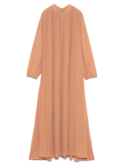 スタンドカラープリーツワンピース マキシ ロングワンピース ワンピース Mila Owen ミラオーウェン の通販サイト 公式