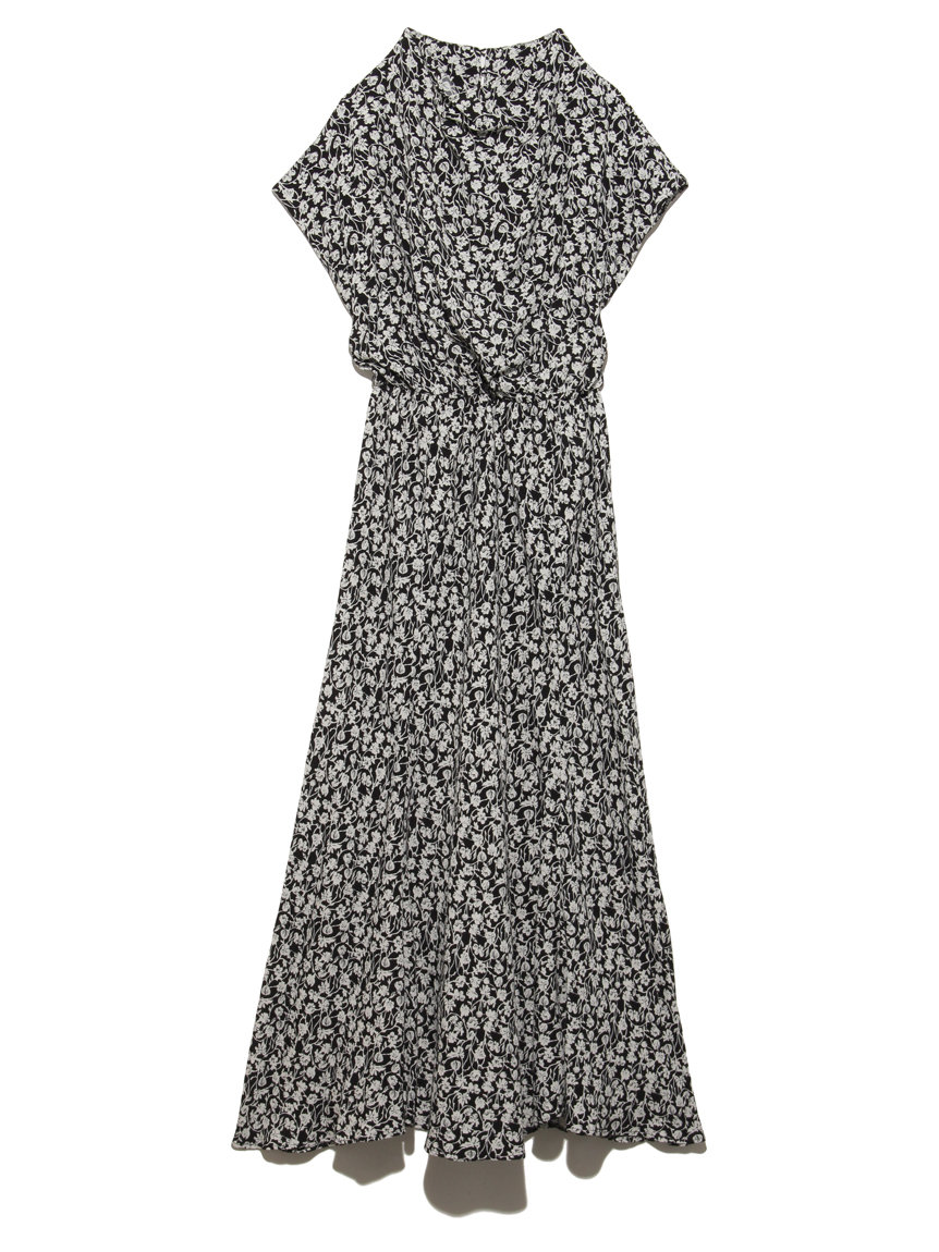 フレンチスリーブ衿ドレープワンピース マキシ ロングワンピース ワンピース Mila Owen ミラオーウェン の通販サイト 公式