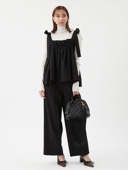 【セットアイテム】ペプラムキャミブラウス×パンツ SET UP