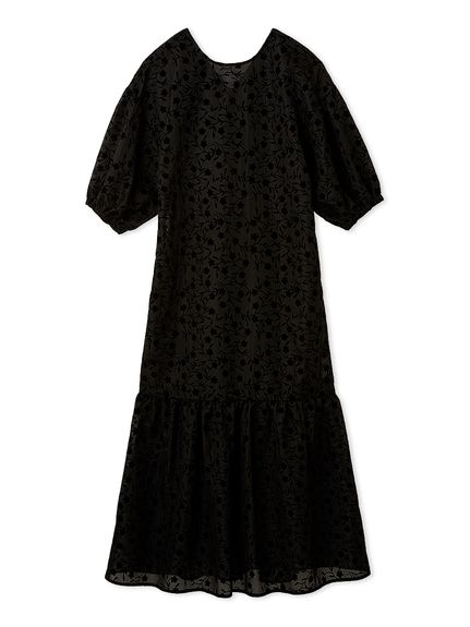 フロッキーシアーワンピース(マキシ・ロングワンピース)｜ワンピース