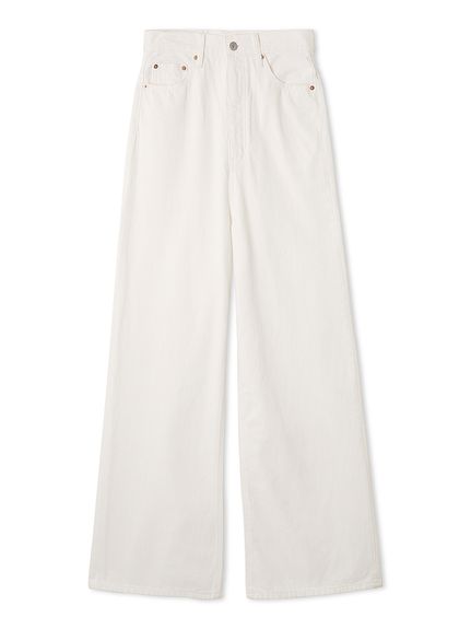 ミラオーウェン　ハイウエストワイドデニムパンツ ハイウエストワイドデニムパンツ(デニムパンツ)｜パンツ｜Mila Owen