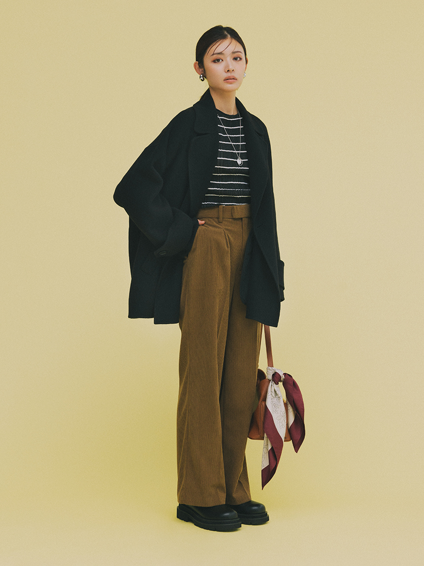 美品⭐︎Mika Owen ミラオーウェン3点セットアップ Mila Owen 「Mila Owen」 セットアップ 0 グレー レディース