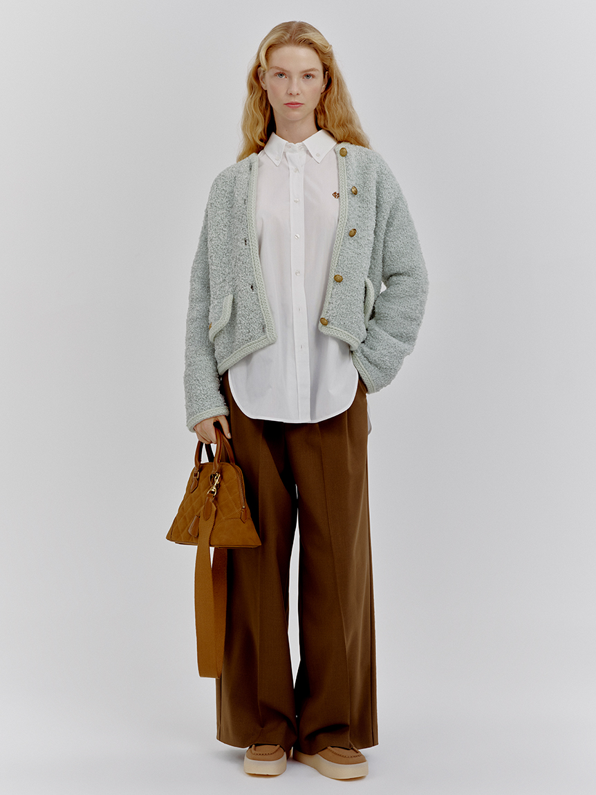 2タックワイドパンツ(ワイドパンツ)｜パンツ｜Mila Owen（ミラ