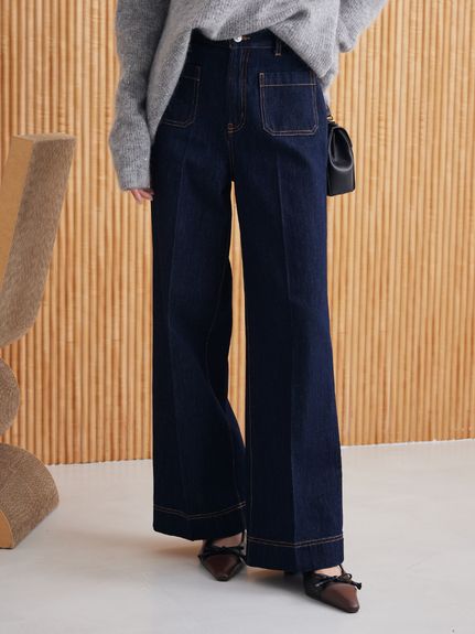 MilaOwen（ミラ オーウェン）デニムオーバーオール デニムオーバーオール(デニムパンツ)｜パンツ｜Mila Owen（ミラ