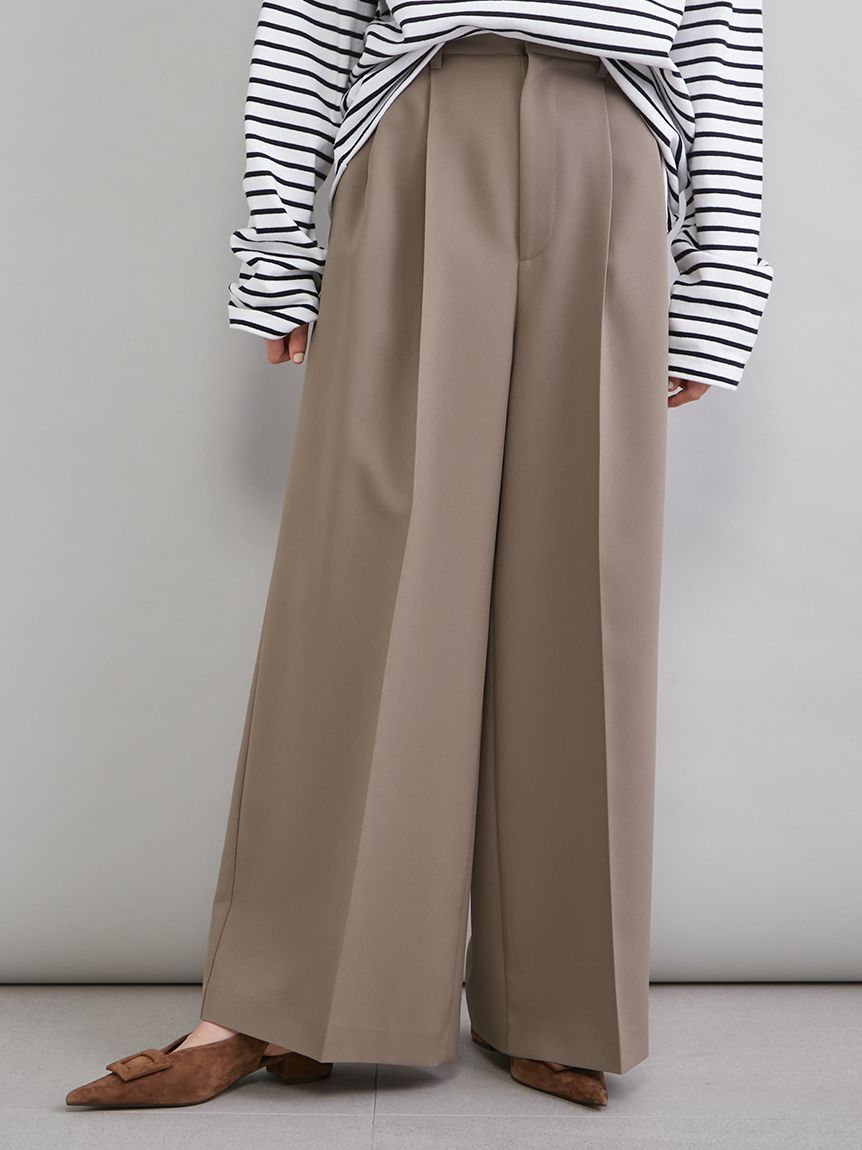 井桁さんコラボ】2タックワイドパンツ(ワイドパンツ)｜パンツ｜Mila