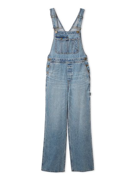 【新品/未使用】FIL DE FER 大人デニムオーバーオール デニムオーバーオール(デニムパンツ)｜パンツ｜Mila Owen（ミラ