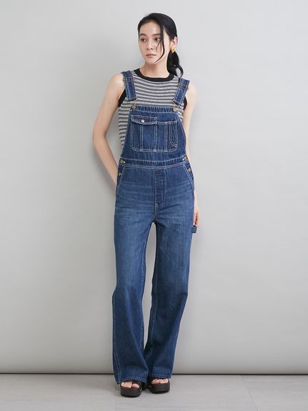 デニムオーバーオール(デニムパンツ)｜パンツ｜Mila Owen（ミラ