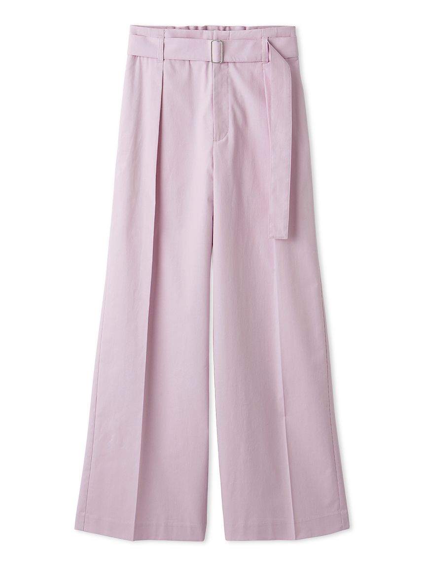 MILA PANTS】【UVカット】マルチファンクションセミワイドタックパンツ