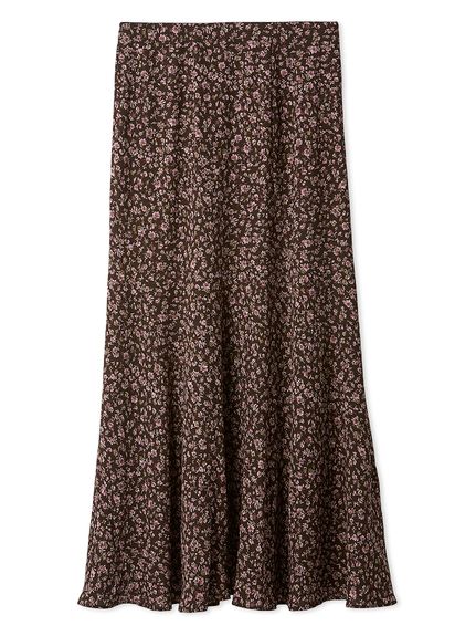 フラワープリントナロースカート(ナロースカート)｜スカート｜Mila