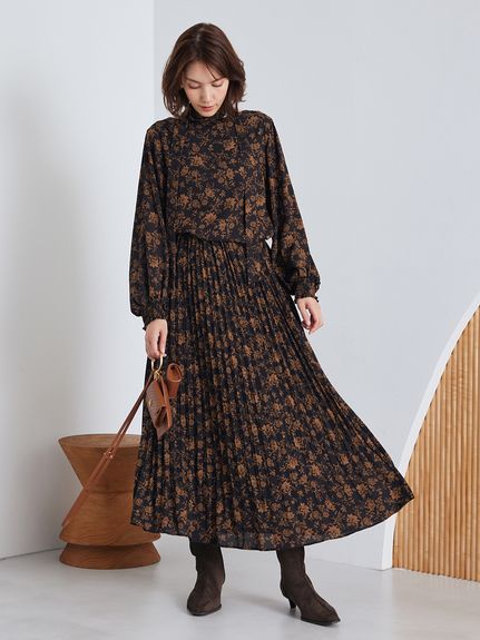 nägonstans ダークブラウン ロングスカート M nägonstans ダークブラウン ロングスカート M Dark Angel