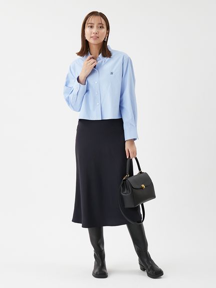 クワットサテンナロースカート