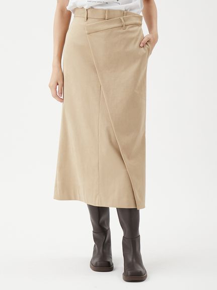 MIU MIU リアルスウェードスカート Miu Miu スエード スカート | ブラウン | FARFETCH JP