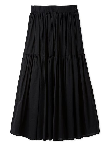 【新品タグ付】 Mila Owen ティアードチュールラインストーンスカート 中古・古着通販】Mila Owen (ミラオーウェン) 2WAYチュールティアード