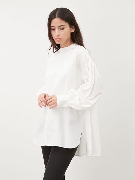 袖ボリュームスタンドチュニックブラウス(ブラウス)｜トップス｜Mila  