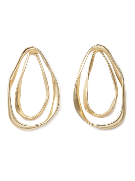 2連変形オーバルピアス ピアス アクセサリー Mila Owen ミラオーウェン の通販サイト 公式