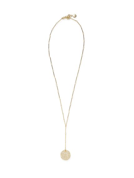 コインモチーフY字チェーンネックレス(ネックレス)｜アクセサリー