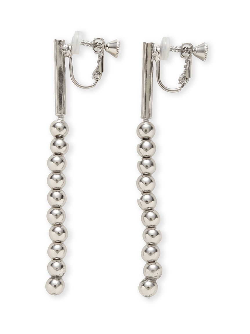 メタルボールチャームイヤリング(イヤリング)｜アクセサリー｜Mila