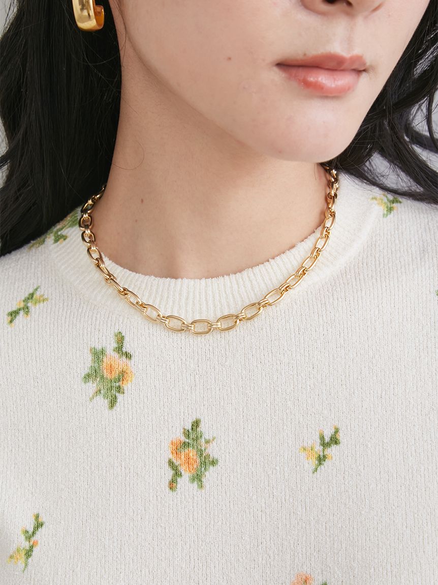 チェーンチョーカーネックレス(ネックレス)｜アクセサリー｜Mila Owen