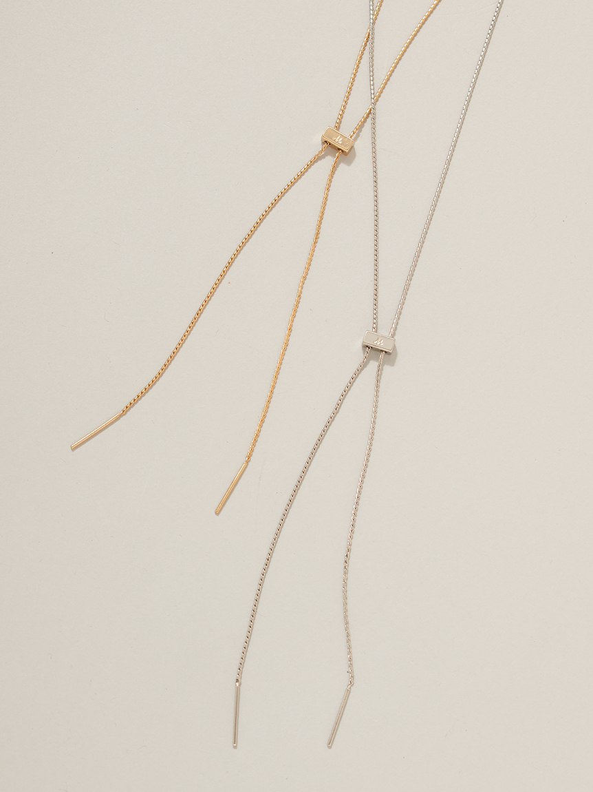 EVERYDAY PROOF JEWELRY 】シンプルスライダーネックレス(ネックレス
