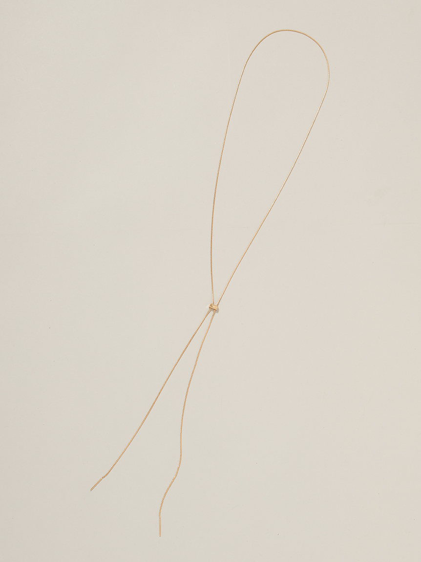 EVERYDAY PROOF JEWELRY 】シンプルスライダーネックレス(ネックレス