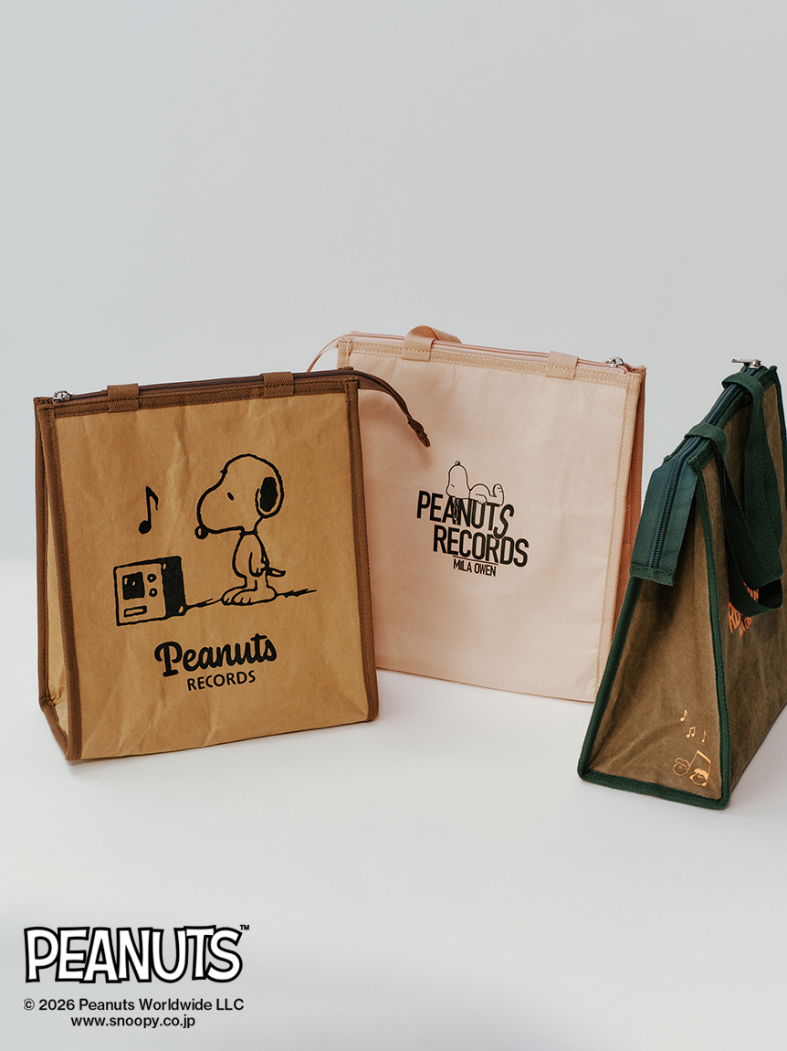 【PEANUTS RECORDS】保冷バッグ