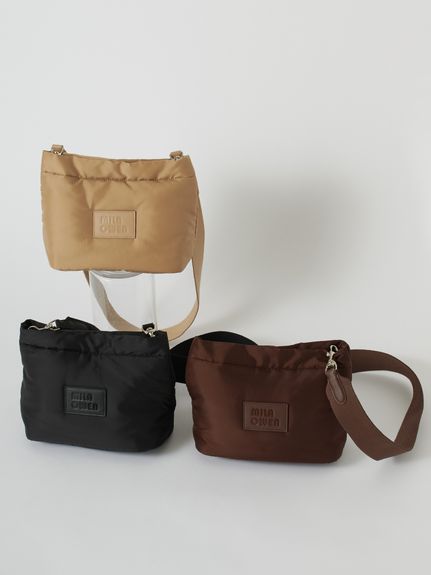 【WEB限定】パデッドショルダーバッグ