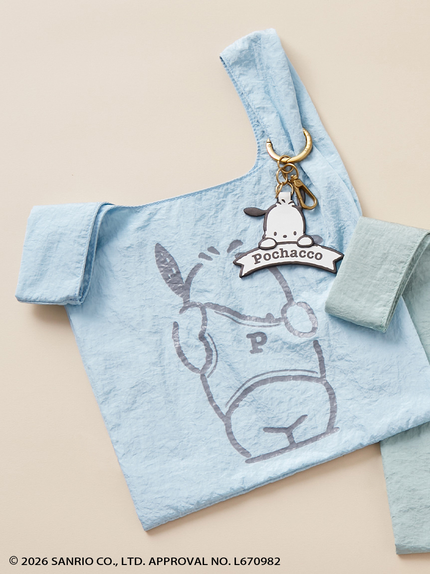MASH SUMMER WEEK限定】【ポチャッコ】チャーム付きトートバッグ