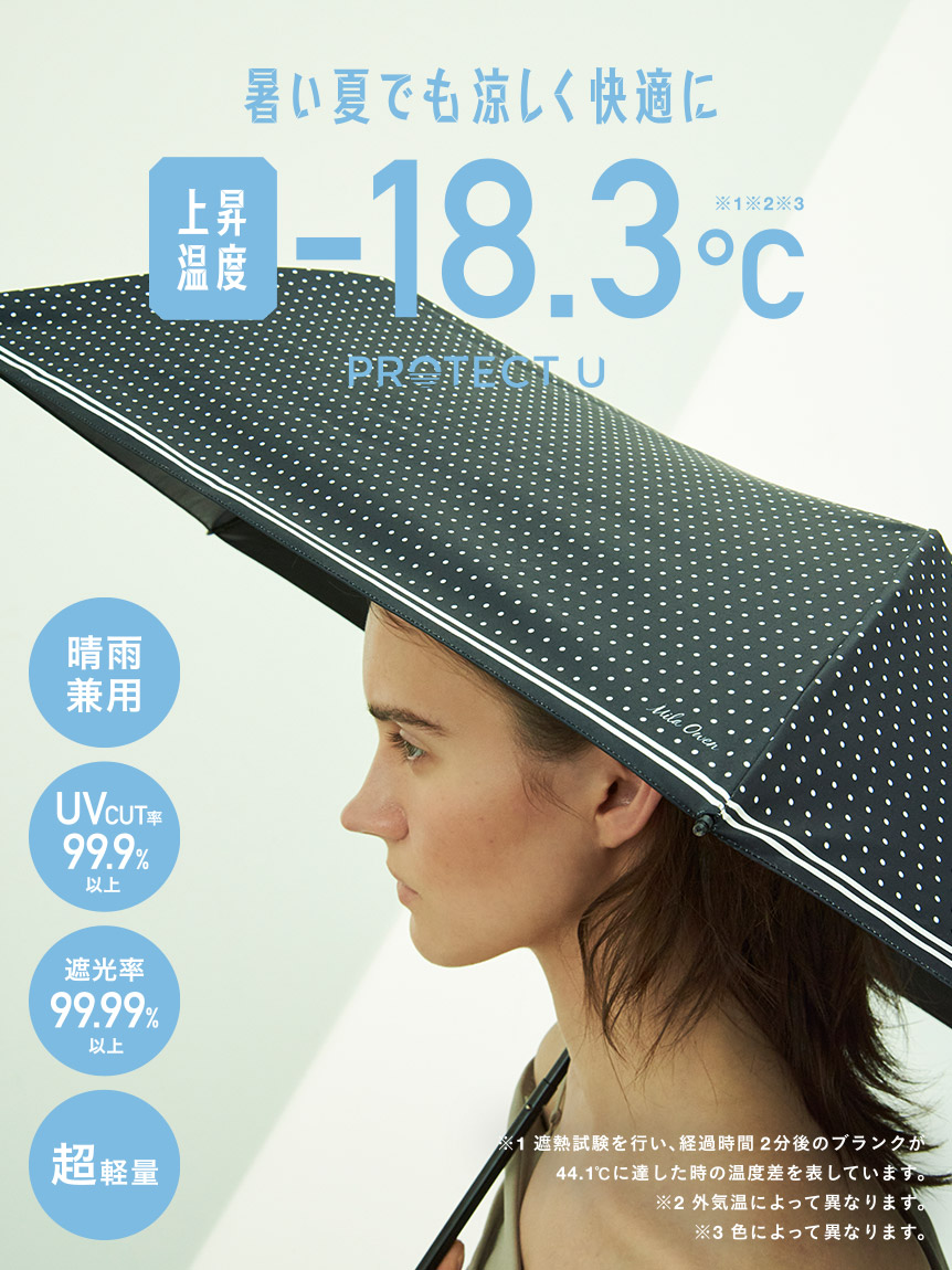 Mila Owen×PROTECT U】コラボレーション日傘(傘)｜ファッション雑貨