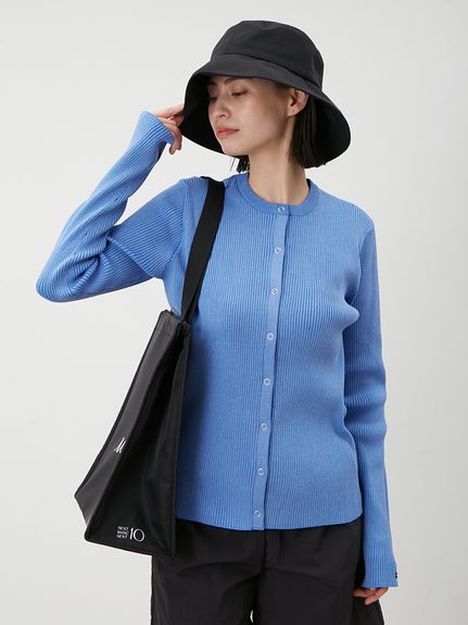 【MASH STORE限定カラーあり】【UV加工】ドット釦リブニットラッシュガード