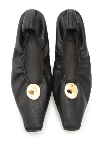 メタルパーツフラットシューズ フラットシューズ シューズ Mila Owen ミラオーウェン の通販サイト 公式