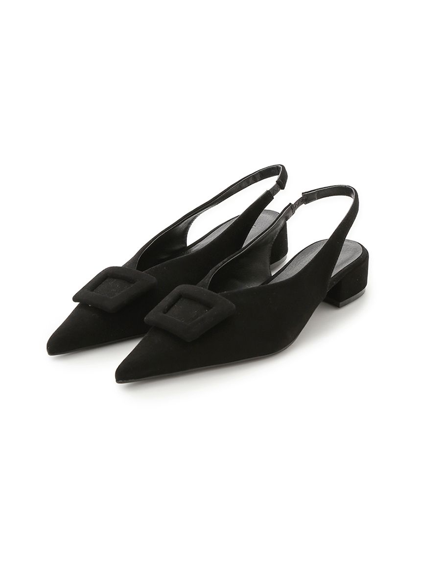 バックル付きラムレザースリングパンプス(パンプス)｜シューズ｜Mila