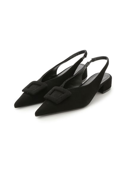 新品 Mila Owen / バックル付きラムレザースリングパンプス バックル付きラムレザースリングパンプス(パンプス)｜シューズ｜Mila