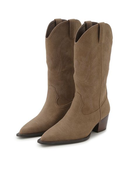 ウエスタンショートブーツ(ブーツ)｜シューズ｜Mila Owen（ミラ