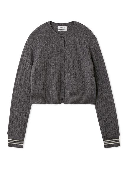 andmary♡Mila cardigan set♡グレー ANDMARY】Mila cardigan set