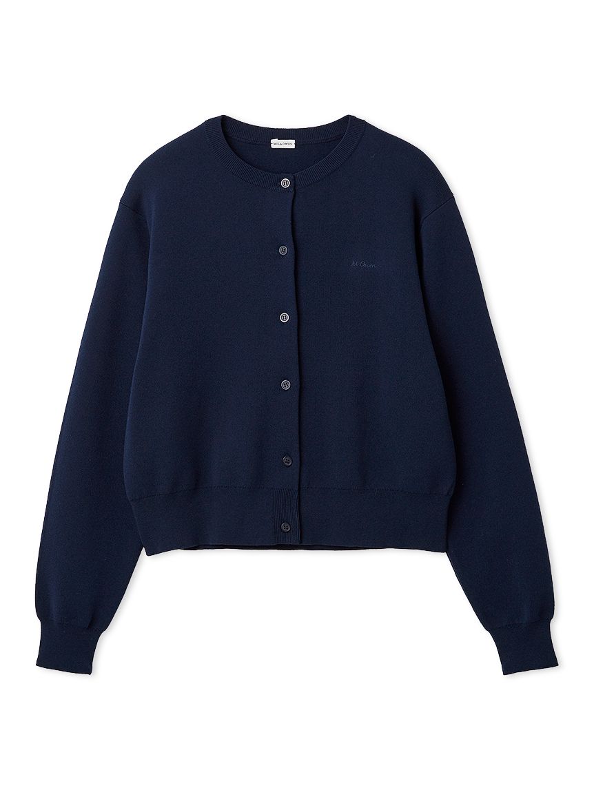 ウォッシャブル】【UVカット】クロップドフォルムカーディガン