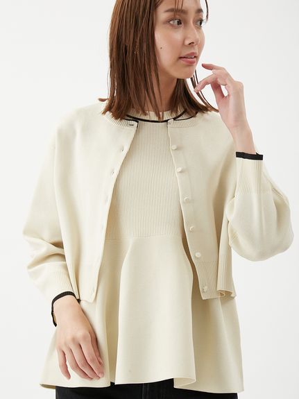 【極美品】MilaOwen カーディガン　ジャケット 極美品】MilaOwen カーディガン ジャケット カーディガン｜Mila Owen