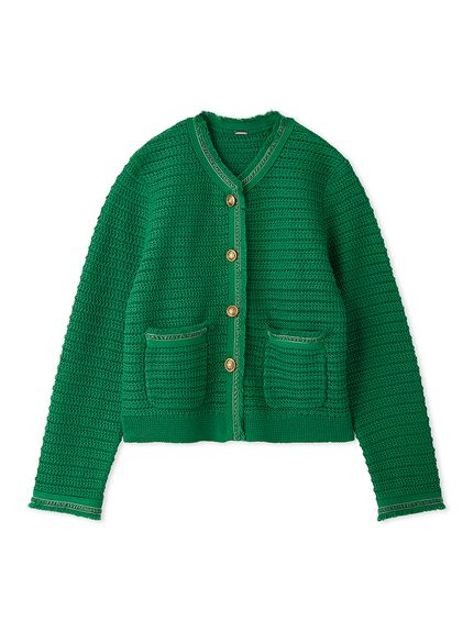 Mila Owen - 【まっこり】Mila Owen　ヤク混星柄カーディガン カーディガン｜Mila Owen（ミラオーウェン）の通販サイト【公式】