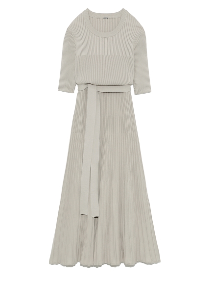 後あきブラウジングリブニットワンピース マキシ ロングワンピース ワンピース Mila Owen ミラオーウェン の通販サイト 公式