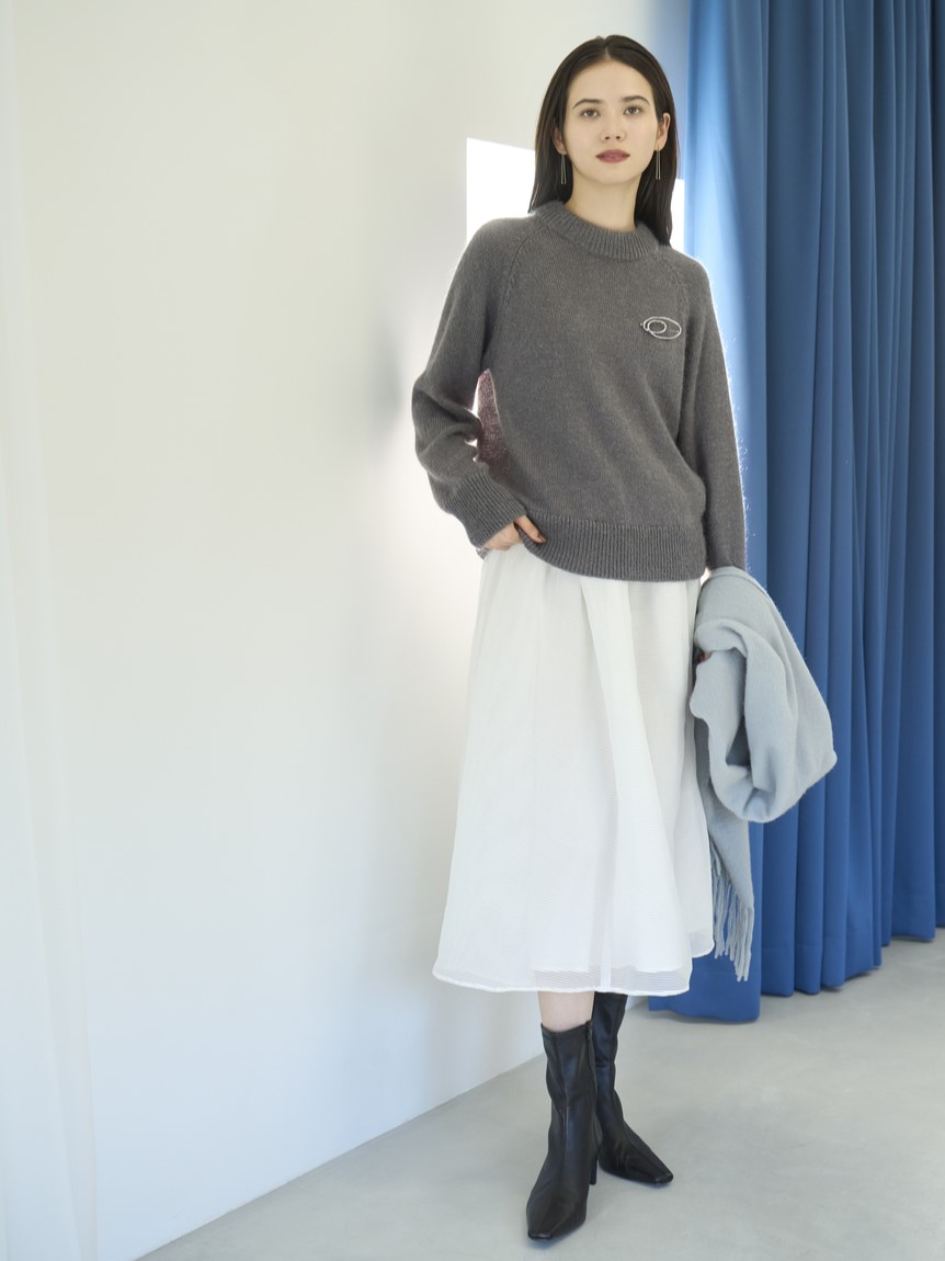 ミラオーウェン Mila Owen 19AW 2点セット ニット ワンピース