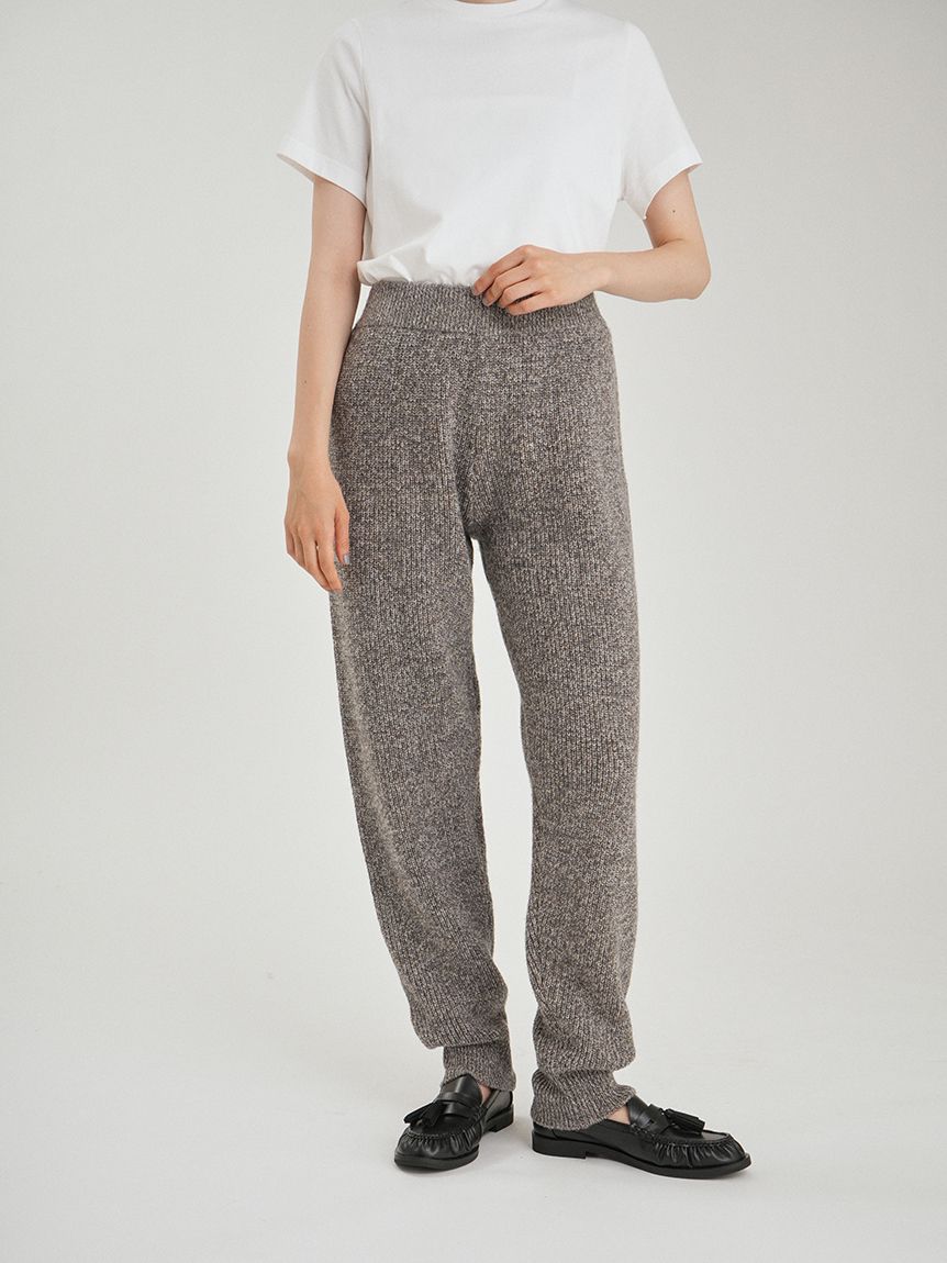m*_様 giugiu ニット　パンツ ニットジョガーパンツ(ロングパンツ)｜パンツ｜Mila Owen（ミラ