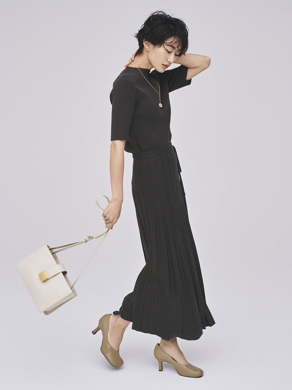 Set Up オーガニック半袖ニット ニット トップス Mila Owen ミラオーウェン の通販サイト 公式