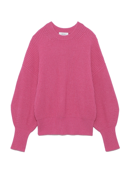 ボリュームスリーブニットプルオーバー ニット トップス Mila Owen ミラオーウェン の通販サイト 公式