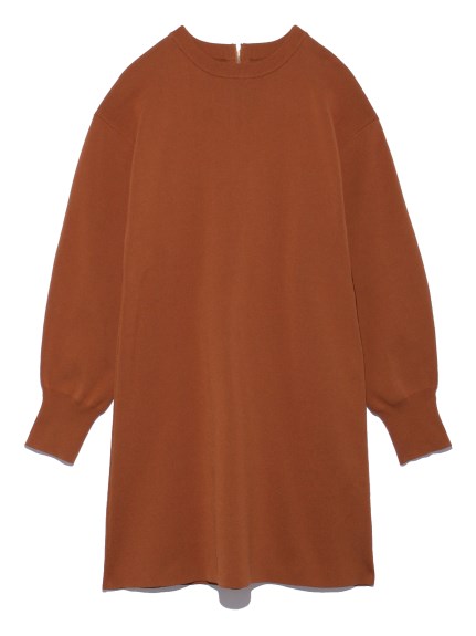 後ろファスナーパフスリーブミニワンピース ニット トップス Mila Owen ミラオーウェン の通販サイト 公式