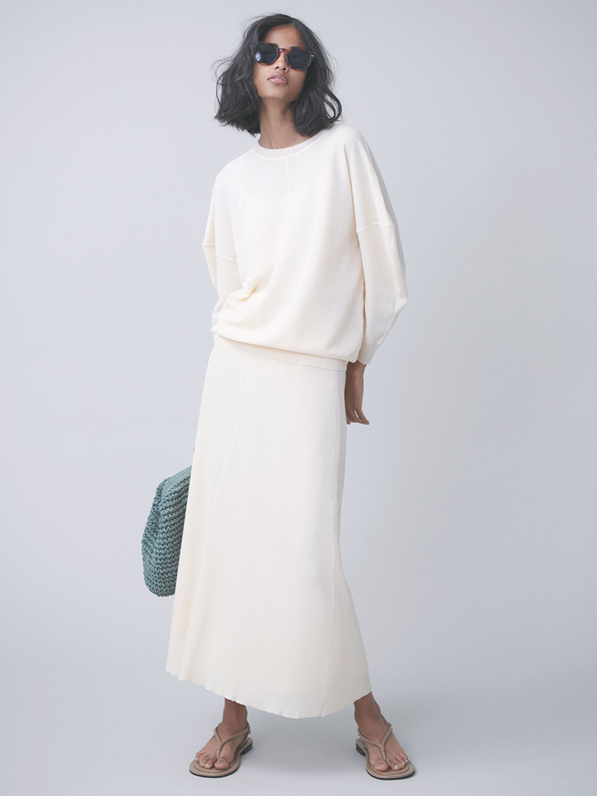 Set Up背中あきロングｔ シャツ Tシャツ トップス Mila Owen ミラオーウェン の通販サイト 公式