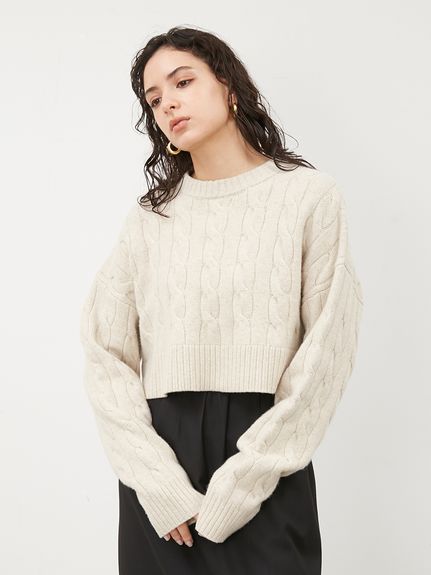 新品☆アパルトモン☆Wool Knit プルオーバー