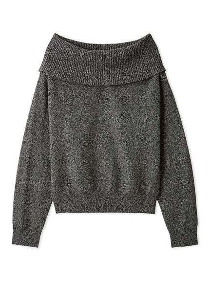 ピュアウールルーズ2wayオフショルニット(ニット)｜トップス｜Mila