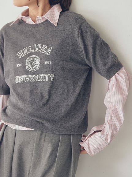 Mila Owen◆セーター(薄手)/O/コットン/GRN/09WNT241321 Amazon | [ミラオーウェン] オーガニックコットンオフショル